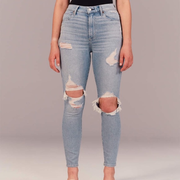 Abercrombie & Fitch Denim - Abercrombie curve love jeans